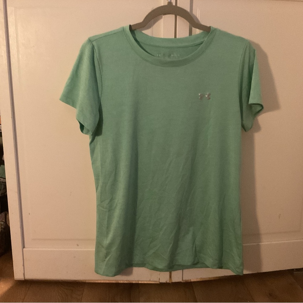 Under Armour Women's Mint Green T-Shirt